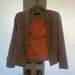 Brown blazer